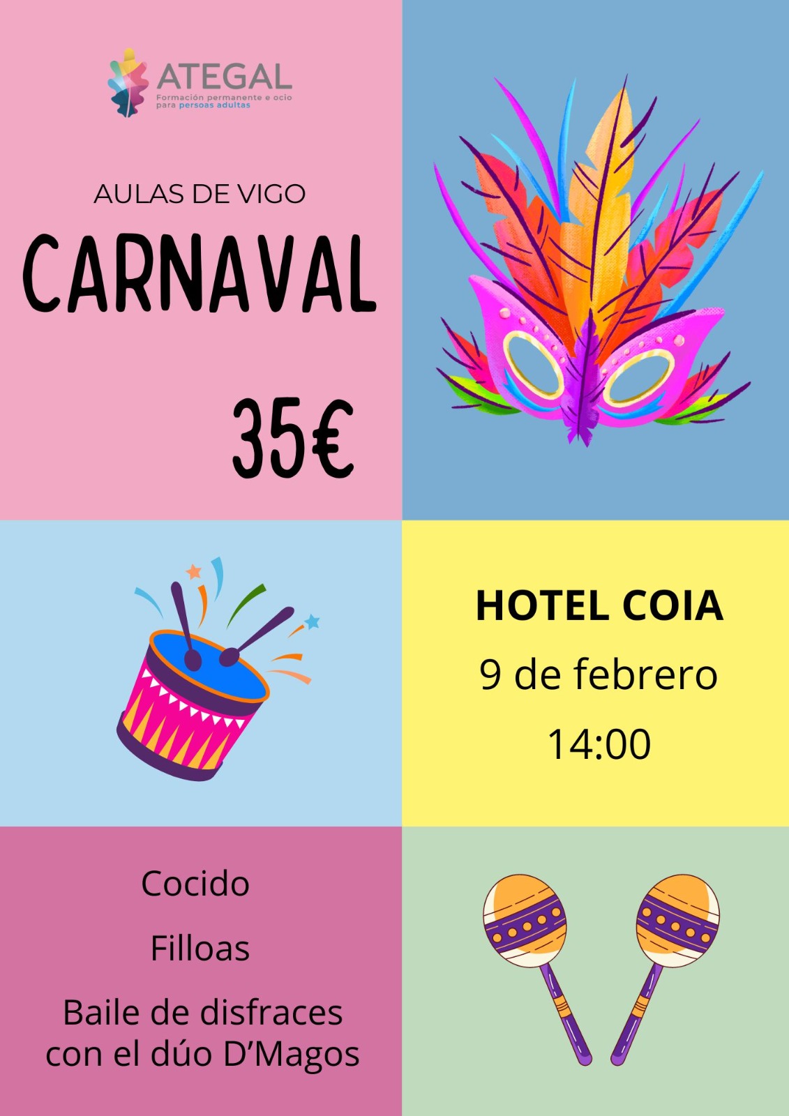Carnaval en Ategal Vigo
