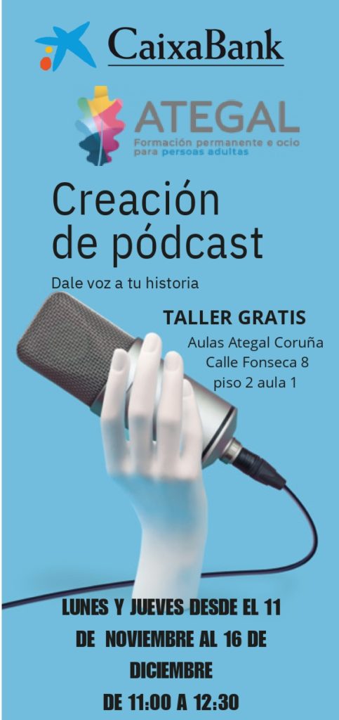 A CORUÑA | Inicio del taller Creación de Podcast