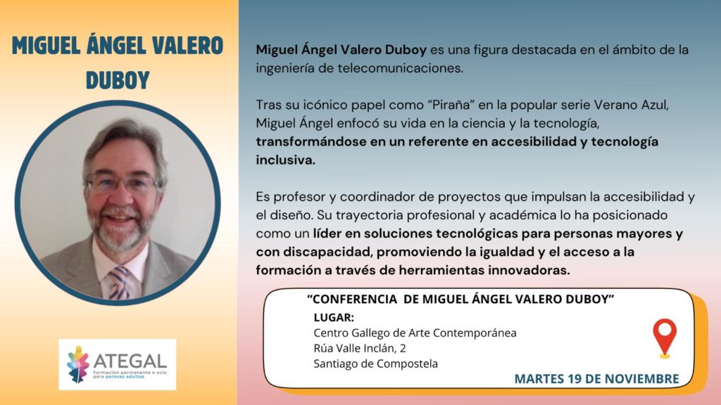 SANTIAGO | Conferencia Miguel Ángel Valero