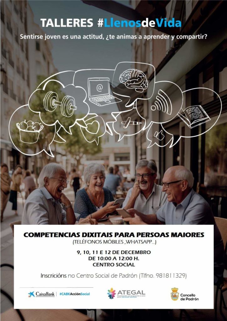 PADRÓN | Competencias digitales para personas mayores