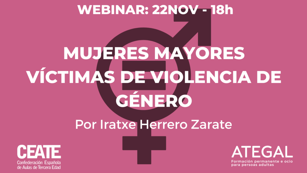 Charla-coloquio | 25N Mulleres maiores vítimas da violencia de xénero