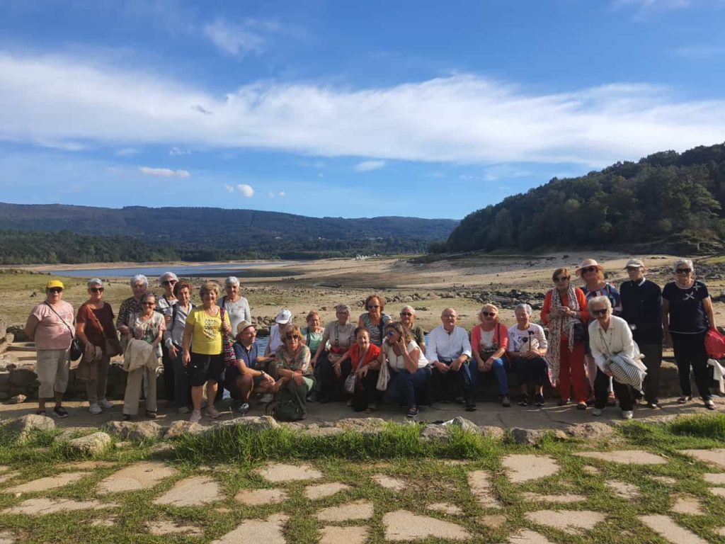 ATEGAL Ourense visita la villa romana Aquis Querquennis